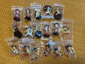 한신 타이거즈 피규어 키홀더 등 세트