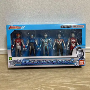 울트라맨 영광의 뉴 제너레이션 히어로즈 세트2 소프트 비닐 5체 세트