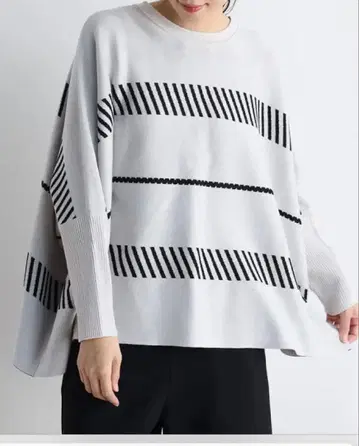 YAMADAYA MEDOC 오리지널 자카드 돌먼 니트