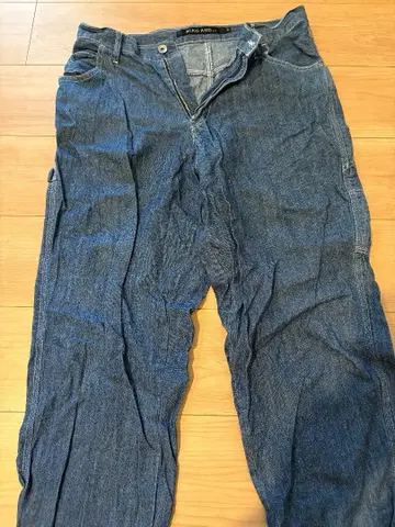 NIKO AND - 데님 페인터 팬츠 블루