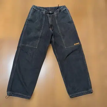 XLARGE 블랙 팬츠