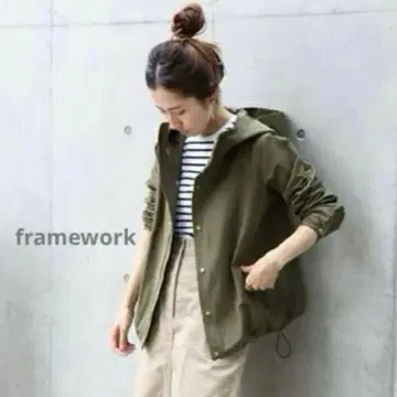 Framework 프레임워크 마운틴 파카 카키 [ S ]