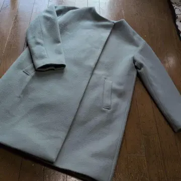 라이트 그레이 롱 코트