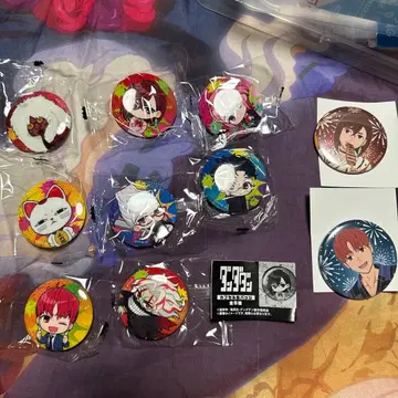 단단단 캡슐 캔뱃지 전종 세트 미사용 새상품 덤 포함