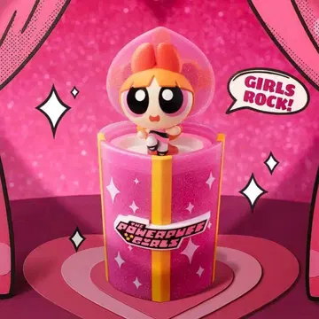 파워퍼프 Party Surprise 팝마트 피규어 블라썸