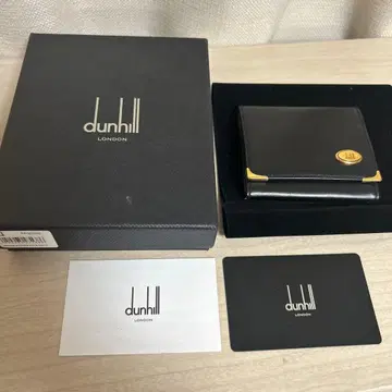 dunhill 블랙 코인 케이스 던힐