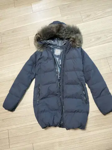 DUVETICA 네이비 다운 자켓 40