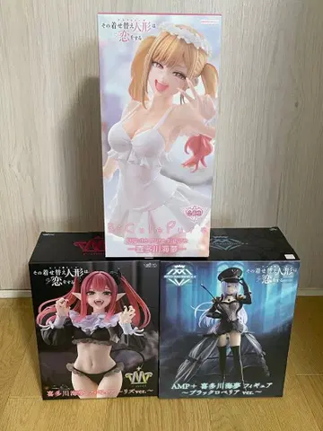 그 비스크 돌은 사랑을 한다 키타가와 마린 피규어 3종 세트