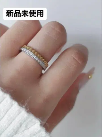 [ 미사용 새상품 ] 이중 반지 16호