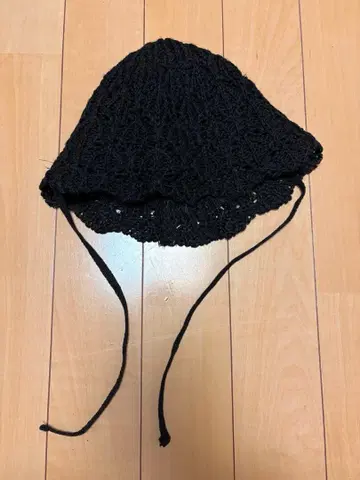 새상품 블랙 니트 버킷 햇 한국 구매 한국