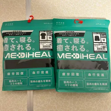 워크맨 메디힐 리커버리룸 반팔 하프 팬츠 M 사이즈 블랙