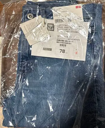 유니클로 우먼 스트레이트 청바지 인심 78