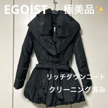 EGOIST 다운 코트 클리닝 완료 컨디션 최상