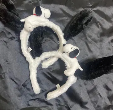 스누피 유니버셜 머리띠 2개 세트