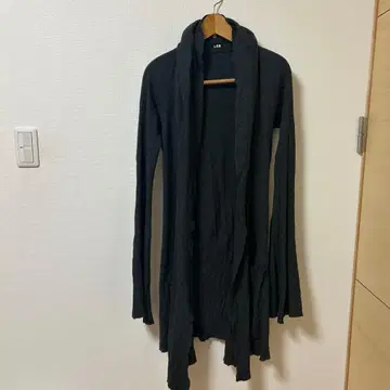 블랙 롱 가디건 긴팔