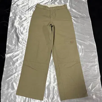 디키즈 Dickies 더블니 치노 팬츠 카키 베이지 USA