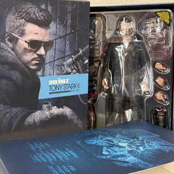 핫토이즈 아이언맨 3 토니 스타크 만다린 저택 습격 버전 미사용품