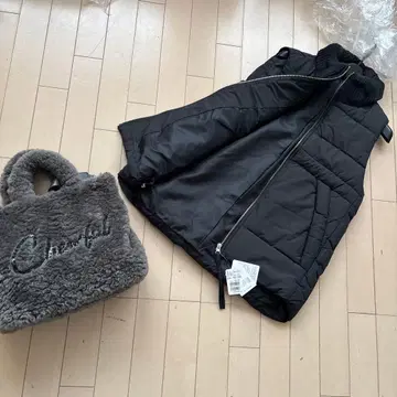 택 포함 새상품 니트 콤비 베스트 YAMADAYA 배송비 포함