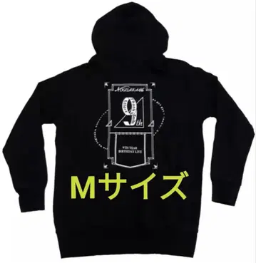 노기자카46 빅 실루엣 후드티 9th YEAR BIRTHDAY LIVE