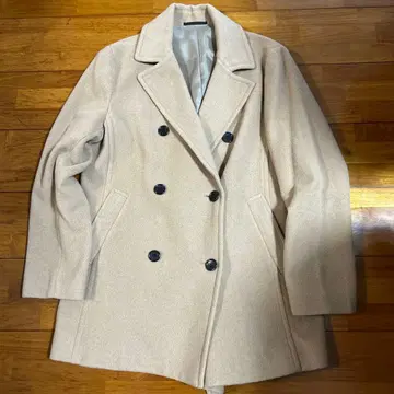 UNIQLO 베이지 울 코트 XL