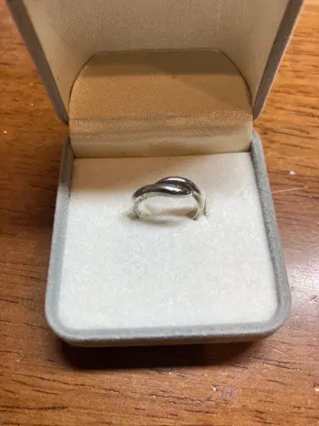 실버 반지 물결 디자인 3호 핑키 925