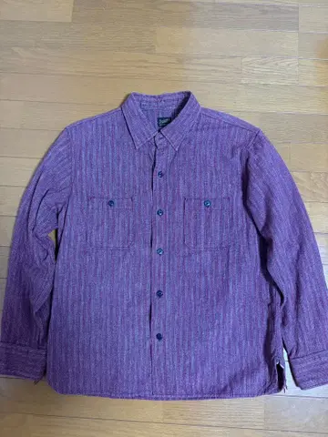 텐더로인 스트라이프 긴팔 셔츠 L 사이즈