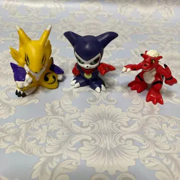 디지몬 대집합 손가락 인형 임프몬 레나몬 가샤폰 길몬