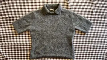 DES PRES 폭스 캐시미어 폴로 칼라 풀오버