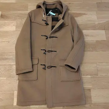 Fidelity 더플 코트 L 울 브라운