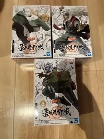 NARUTO 조형 인계대전 지라이야 하타케 카카시 츠나데 피규어