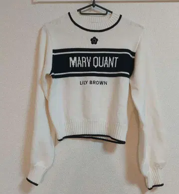 [ LILY BROWN x MARY QUANT ] 자카드 니트
