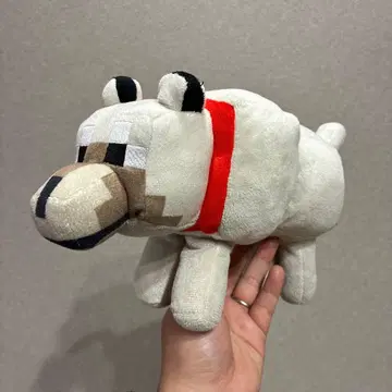 Minecraft 마인크래프트 늑대 BIG 봉제 인형