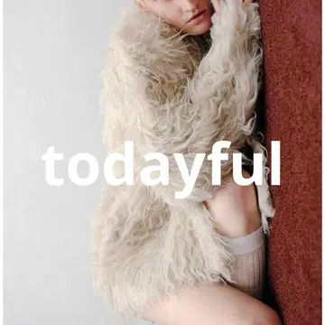 TODAYFUL Brashed Mix Cardigan/ECRU