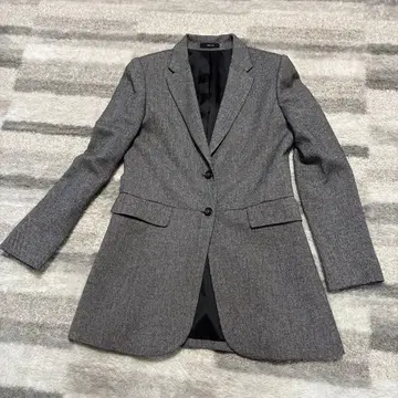 COMME CA ISM 그레이 테일러드 자켓