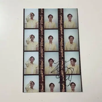 Suchmos TAIKING 친필 사인 엽서