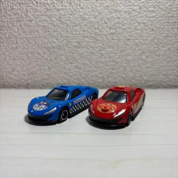 드림토미카 토미카 박람회 한정판 호빵맨 세균맨 2대 세트