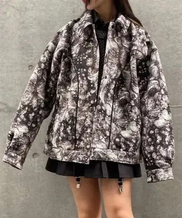 초레어!! AXES-X 블루종 아우터 플라워 고블랑 블루종