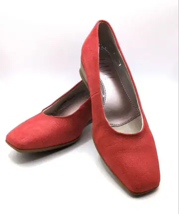 fitfit 코랄 핑크 스웨이드 느낌 펌프스