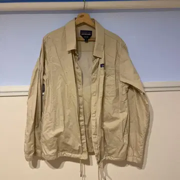 patagonia M 베이지 버튼업 셔츠