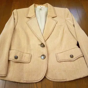 별주 제작 베이지 테일러드 자켓