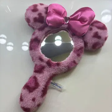 디즈니 미니 레오파드 무늬 거울