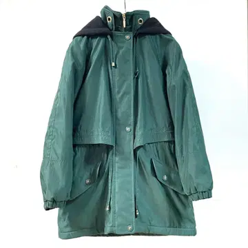 OUTBROOK 자켓 그린 미들 기장 90s 빈티지