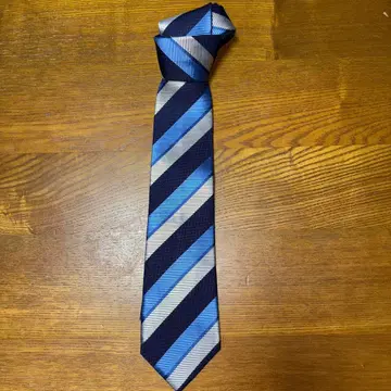 닥터 벨리 실크 넥타이 블루 계열