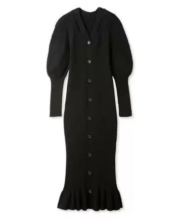 [새상품] 스나이델 프론트 버튼 니트 원피스