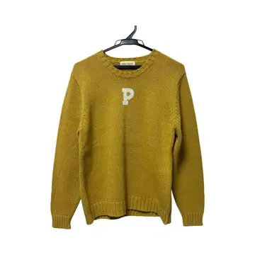 PINK HOUSE 머스타드 니트 스웨터