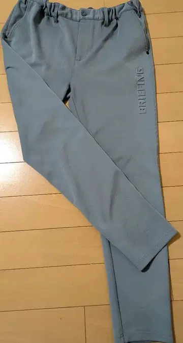 BRIEFING 완판템 그레이 팬츠