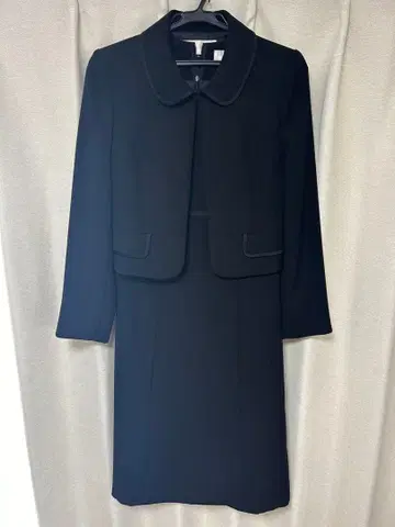 [상복 7호] 도쿄 소와르 블랙 원피스형 상복 자켓 세트