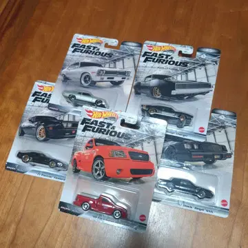 [ 미사용 보관품 ] 핫휠 미니카 5개 일괄