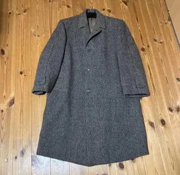 그레이 스텐카라 코트 트위드