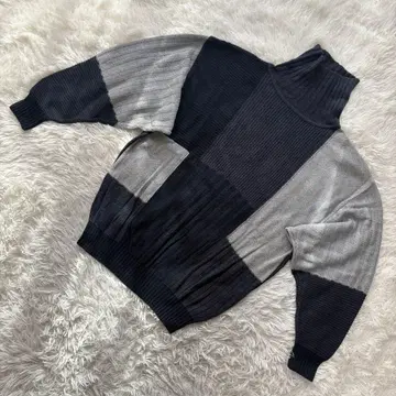 ANEWS CALL HOME [ L 상당 ] 절개 니트 긴팔 터틀넥